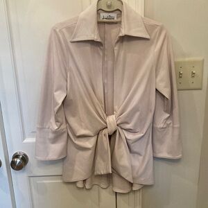 Joseph Ripkoff suede shirt jacket